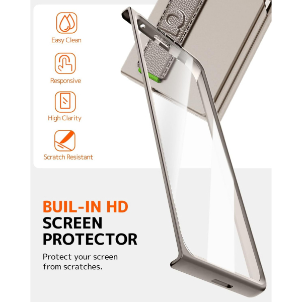 NINKI Samsung Galaxy Z Fold 7 Klf-Titanium Grey 