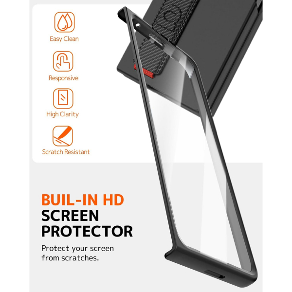 NINKI Samsung Galaxy Z Fold 7 Klf-Carbon Fiber 