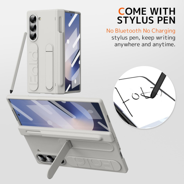 NINKI Samsung Galaxy Z Fold 7 Kickstandl Klf-White