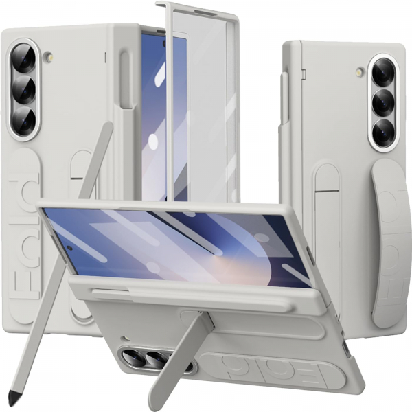 NINKI Samsung Galaxy Z Fold 7 Kickstandl Klf-White