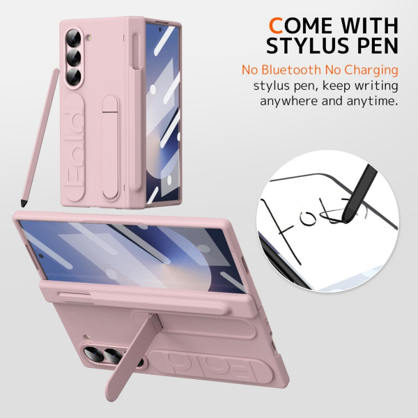 NINKI Samsung Galaxy Z Fold 7 Kickstandl Klf-Pink 