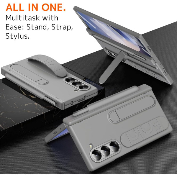 NINKI Samsung Galaxy Z Fold 7 Kickstandl Klf-Gray