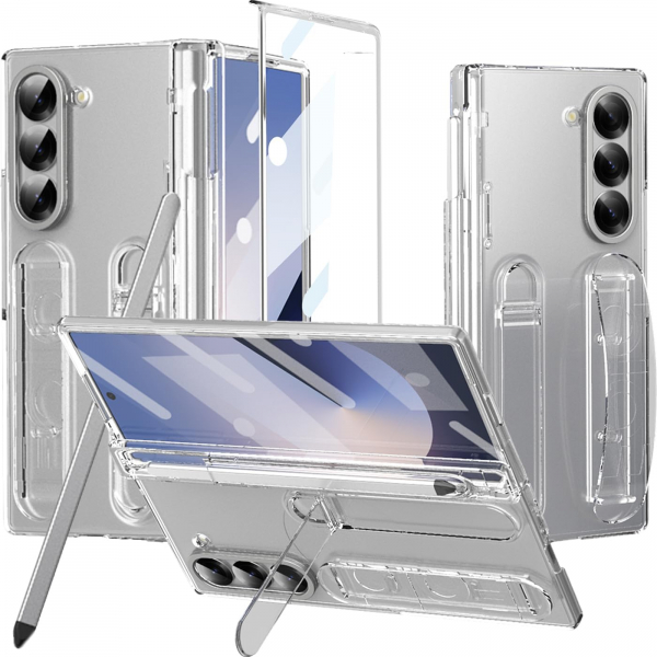 NINKI Samsung Galaxy Z Fold 7 Kickstandl Klf-Clear