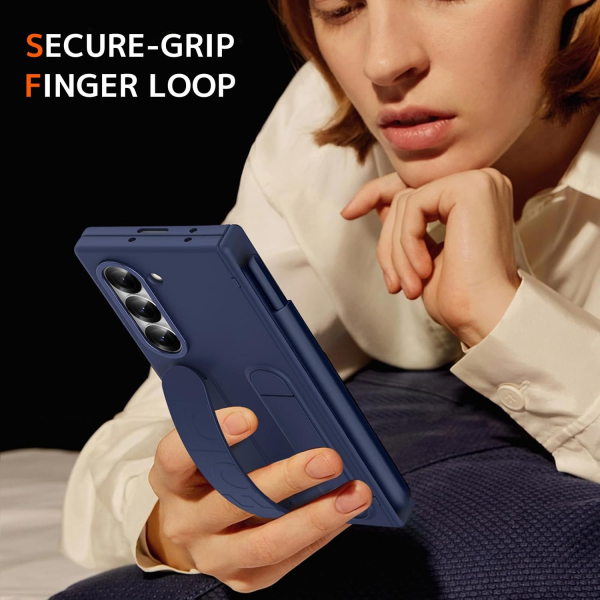 NINKI Samsung Galaxy Z Fold 7 Kickstandl Klf-Blue