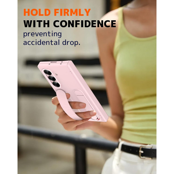 NINKI Samsung Galaxy Z Fold 7 Kayl Klf-Pink