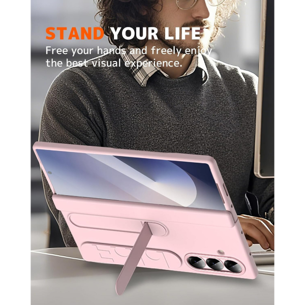 NINKI Samsung Galaxy Z Fold 7 Kayl Klf-Pink