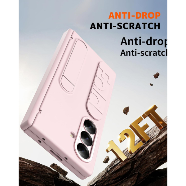 NINKI Samsung Galaxy Z Fold 7 Kayl Klf-Pink
