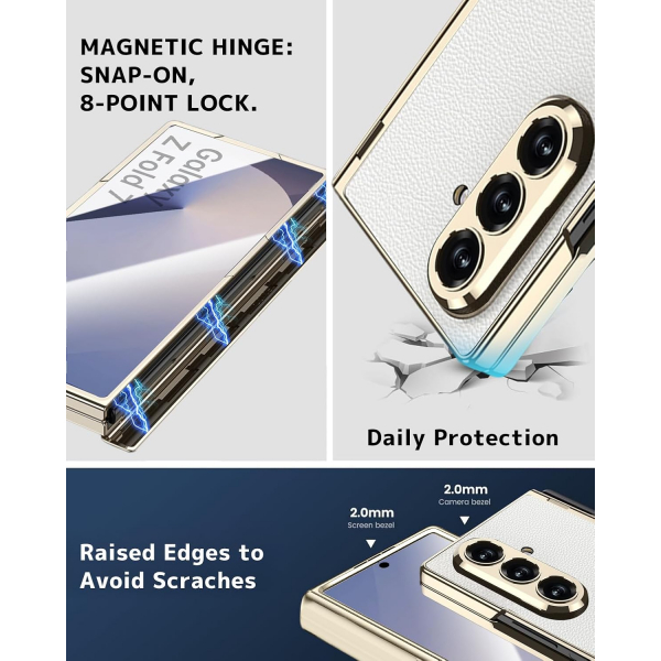 NINKI Samsung Galaxy Z Fold 7 Klf-White 