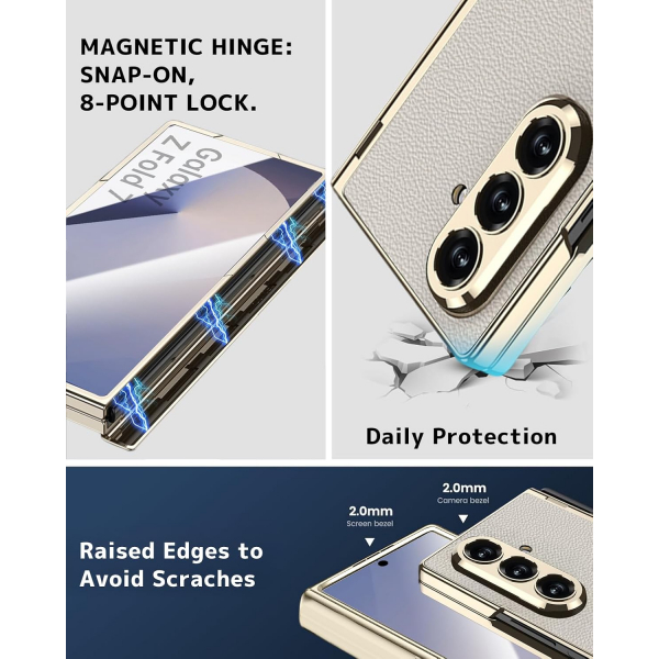 NINKI Samsung Galaxy Z Fold 7 Klf-Titanium Grey 