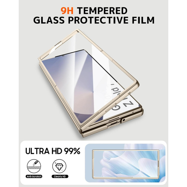 NINKI Samsung Galaxy Z Fold 7 Klf-Titanium Grey 