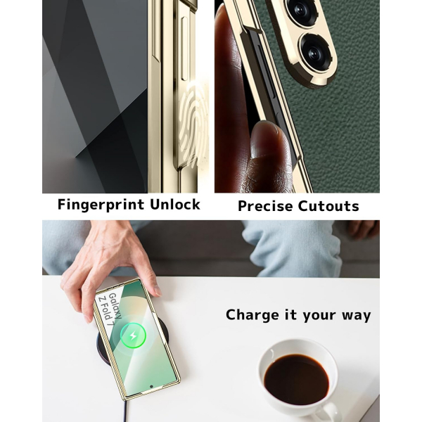 NINKI Samsung Galaxy Z Fold 7 Klf-Green