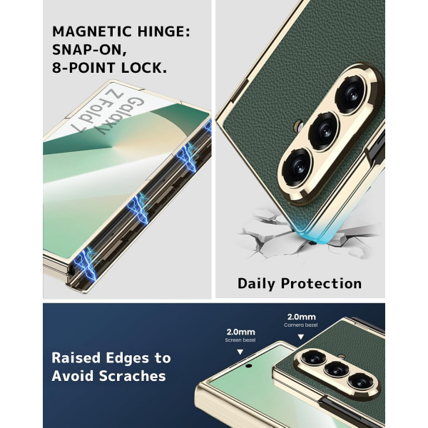 NINKI Samsung Galaxy Z Fold 7 Klf-Green