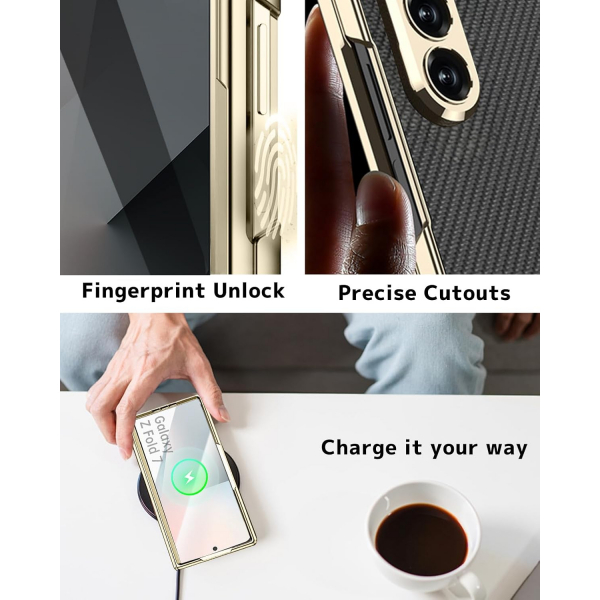 NINKI Samsung Galaxy Z Fold 7 Klf-Carbon Fiber 
