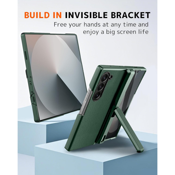 NINKI Samsung Galaxy Z Fold 7 Darbeye Dayankl Klf-Green