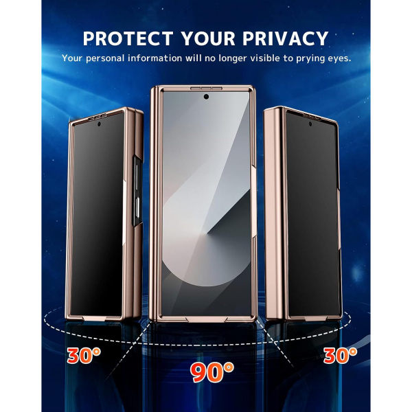 NINKI Samsung Galaxy Z Fold 7 Darbeye Dayankl Klf-Gold