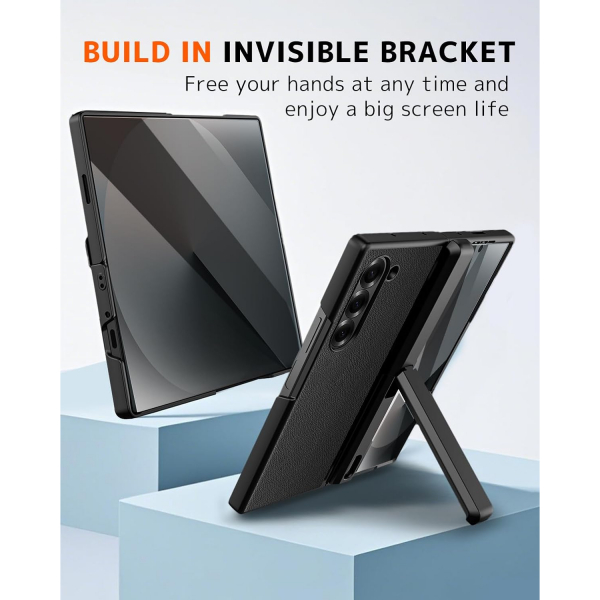 NINKI Samsung Galaxy Z Fold 7 Darbeye Dayankl Klf-Black 