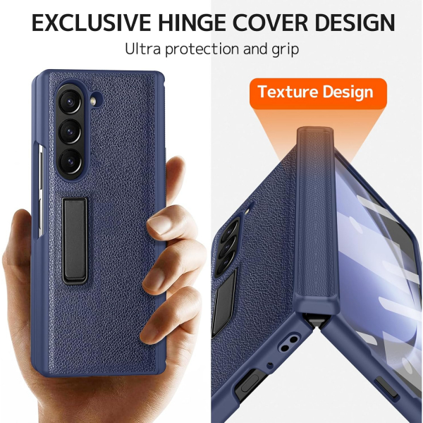 NINKI Tam Korumal Galaxy Z Fold 6 Klf-Blue