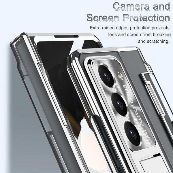 NINKI Kickstandl Galaxy Z Fold 6 Klf-Silver