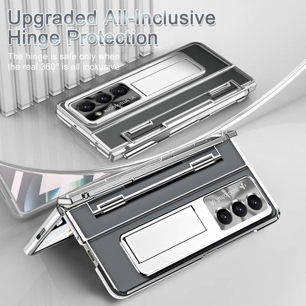 NINKI Kickstandl Galaxy Z Fold 6 Klf-Silver