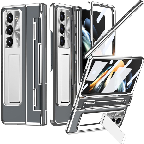 NINKI Kickstandl Galaxy Z Fold 6 Klf-Silver