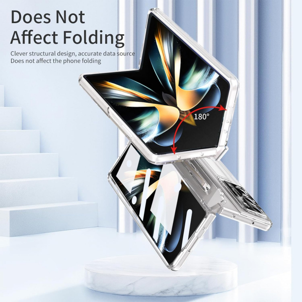 NINKI Kickstandl Galaxy Z Fold 6 Klf-Clear