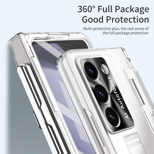 NINKI Kickstandl Galaxy Z Fold 6 Klf-Clear