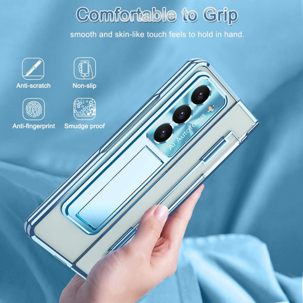 NINKI Kickstandl Galaxy Z Fold 6 Klf-Blue