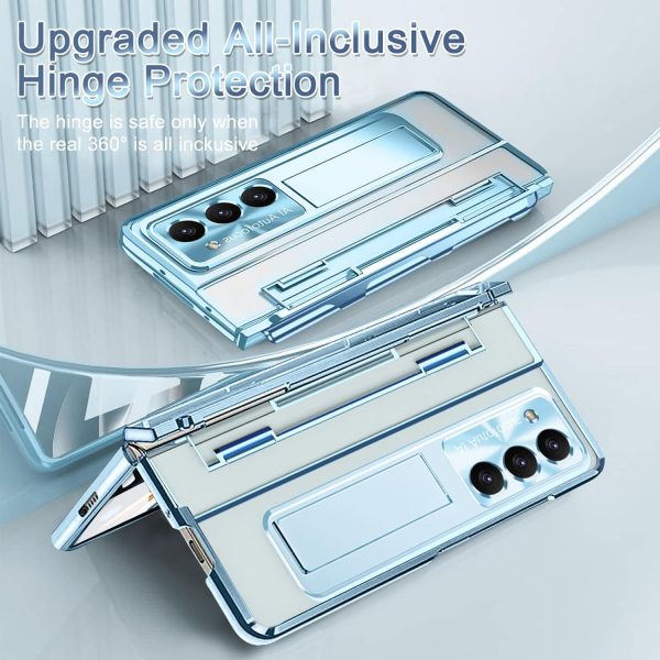 NINKI Kickstandl Galaxy Z Fold 6 Klf-Blue