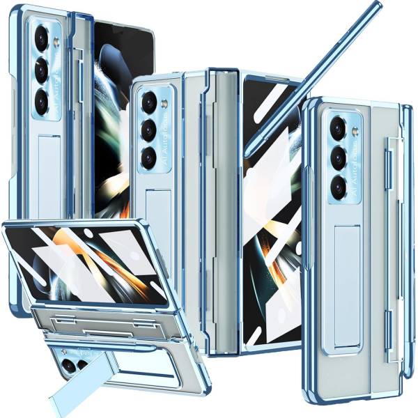 NINKI Kickstandl Galaxy Z Fold 6 Klf-Blue