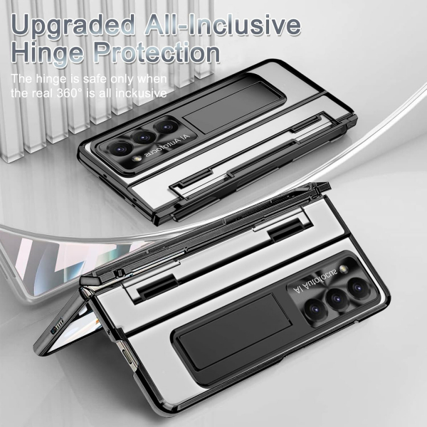 NINKI Kickstandl Galaxy Z Fold 6 Klf-Black