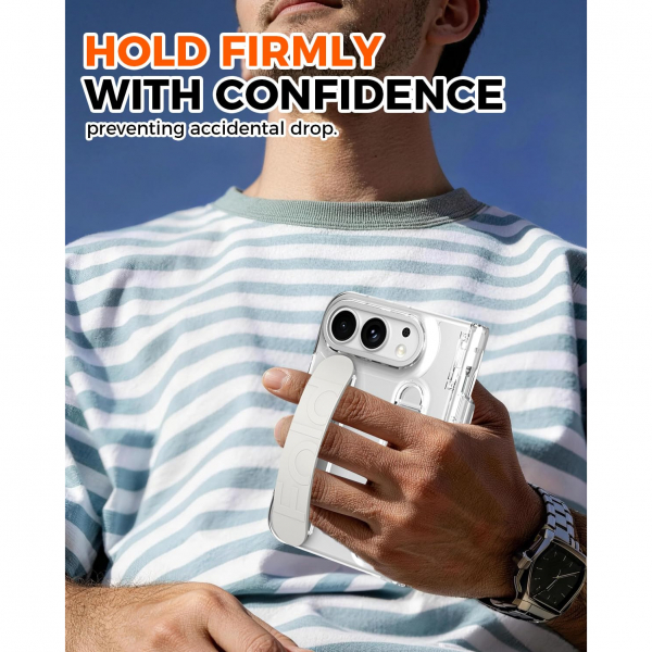 NINKI iPhone Duo Standl� Ekran Koruyuculu K�l�f-Clear