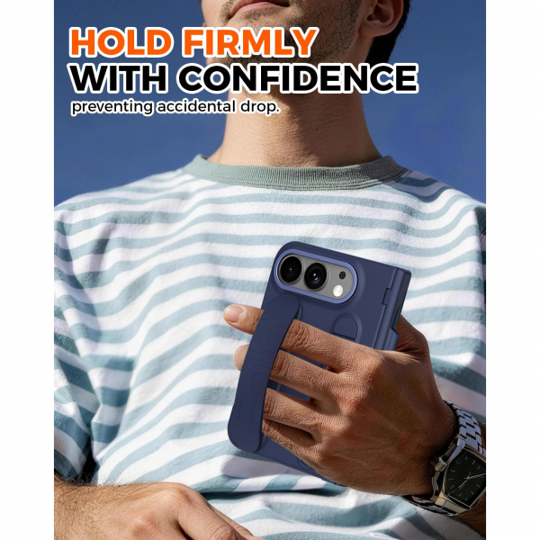 NINKI iPhone Duo Standl� Ekran Koruyuculu K�l�f-Blue