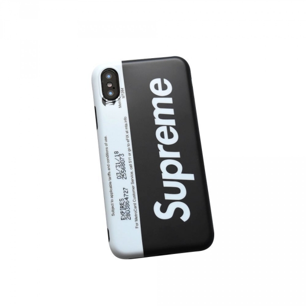 NIS Industries iPhone X Supreme Street Fashion Klf-Black