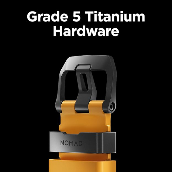 NOMAD Apple Watch 10 46mm Rocky Point Kay-Yellow