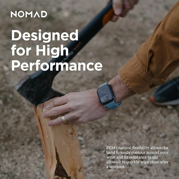 NOMAD Apple Watch Ultra 2/49mm Spor Kay-Marine Blue