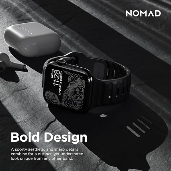 NOMAD Apple Watch Ultra 2/49mm Spor Kay-Black