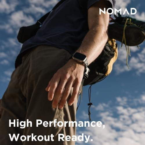 NOMAD Apple Watch Ultra 2/49mm Spor Kay-Black