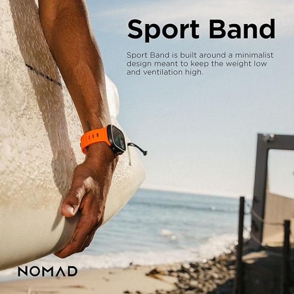 NOMAD Apple Watch Ultra 2/49mm Spor Kay-Orange