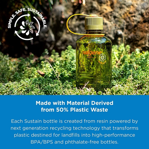 Nalgene Sustain Tritan BPA-Free Matara (470ml)(Multi)