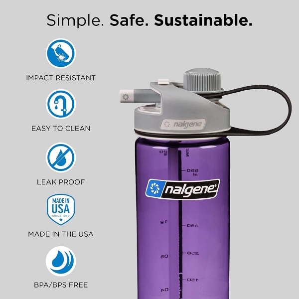 Nalgene Tritan BPA-Free Matara (590ml)(Gray)