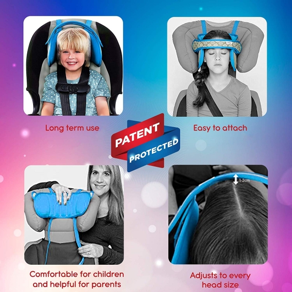 NapUp ocuk Oto Koltuu Ba Destei-Blue