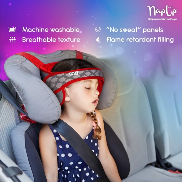 NapUp ocuk Oto Koltuu Ba Destei-Red
