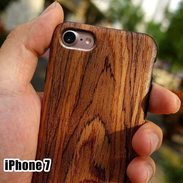 NeWisdom Apple iPhone 7 Sandal Slim Wooden Klf