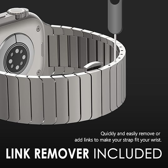 NewWays Apple Watch 46mm elik Kay-Titanium