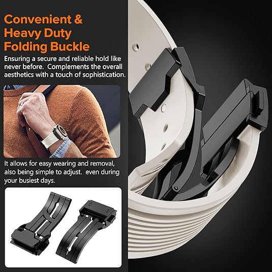 NewWays Apple Watch Ultra 3 Silikon Kay -Starlight Black