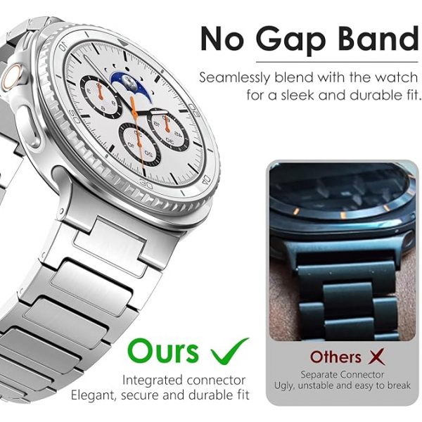 NewWays Galaxy Watch 8 Classic 46mm Kay-Silver