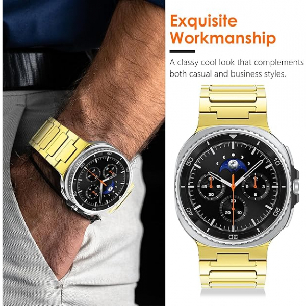 NewWays Galaxy Watch 8 Classic 46mm Kay-Gold