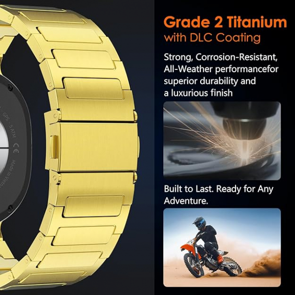 NewWays Galaxy Watch 8 Classic 46mm Kay-Gold