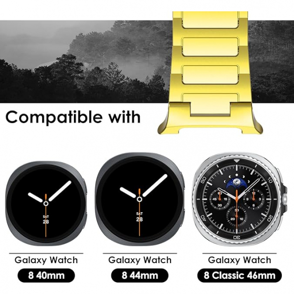NewWays Galaxy Watch 8 Classic 46mm Kay-Gold