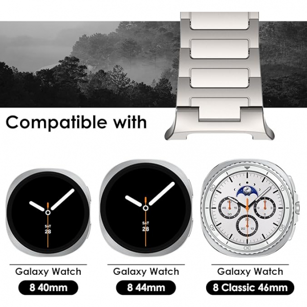 NewWays Galaxy Watch 8 Classic 46mm Kay-Titanium